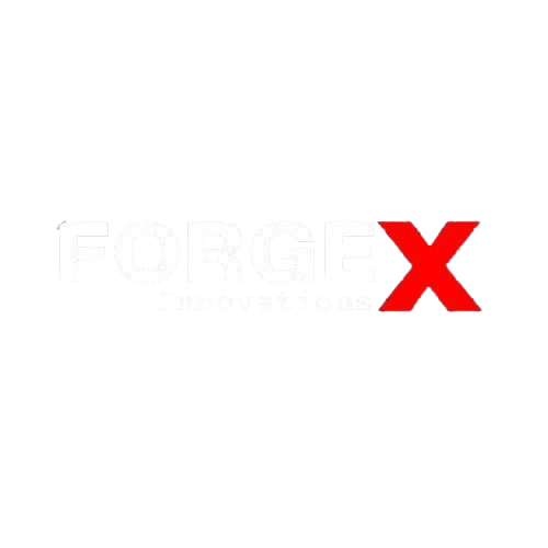 ForgeX Logo White